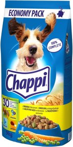 Chappi - sucha karma dla psów z drobiem i warzywami 2X9kg 2