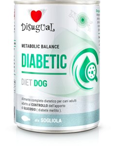 Disugual Karma mokra dla psa Weterynaryjna Diabetic Sola (dorosły) 12x400g 2