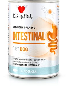 Disugual Karma mokra dla psa Weterynaryjna Intestinal Sola (dorosły) 12x400g 2