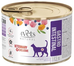 4Vets Dla kotów Gastro Intestinal 12x185g 2
