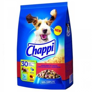 Chappi 2x9kg - sucha karma dla psów z wołowiną, drobiem i warzywami 2