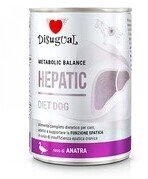 Disugual Karma mokra dla psa Weterynaryjna Hepatic Kaczka/Indyk (dorosły) 6x400g 3