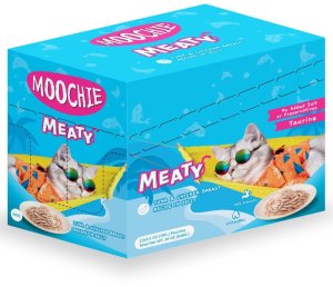 Moochie Tuna & Chicken In Jelly 12x70g mokra karma dla kota (Kurczak w galaretce) 2