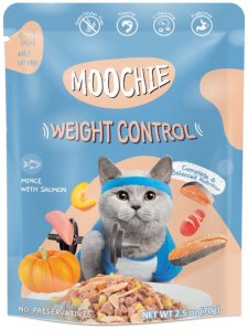 Moochie Weight Control Mince With Salmon 12x70g kontrola masy ciała 3
