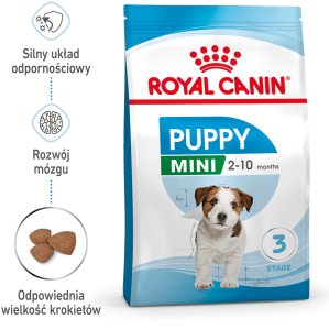 Royal Canin Mini Puppy 2kg karma sucha dla szczeniąt, od 2 do 10 miesiąca życia, ras małych 2
