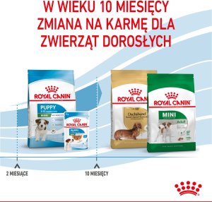 Royal Canin Mini Puppy 2kg karma sucha dla szczeniąt, od 2 do 10 miesiąca życia, ras małych 8
