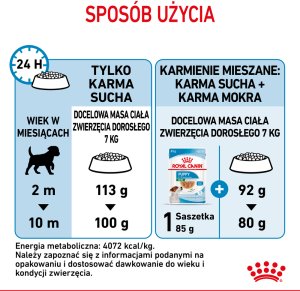 Royal Canin Mini Puppy 2kg karma sucha dla szczeniąt, od 2 do 10 miesiąca życia, ras małych 10
