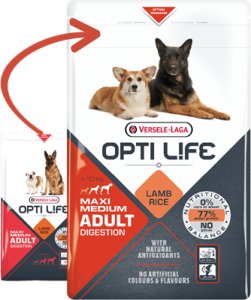 Versele-Laga Opti Life Adult Digestion Medium&Maxi 12,5kg 2