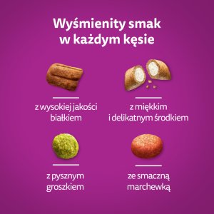 Whiskas Adult 3x1,4 kg - sucha karma dla dorosłego kota, z pysznym kurczakiem 9