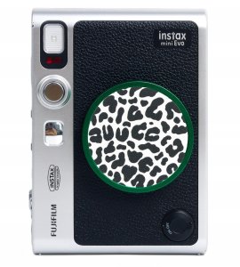 LoveInstant Naklejka dekoracyjna na dekielek do Fuji Fujifilm Instax Mini Evo / 3m / czarny – wzór Leopard (panterka) (SB11070) 5