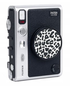 LoveInstant Naklejka dekoracyjna na dekielek do Fuji Fujifilm Instax Mini Evo / 3m / czarny – wzór Leopard (panterka) (SB11070) 7