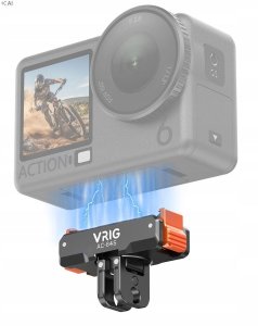 VRIG Uchwyt Adapter Szybkozłaczka 360° Do Dji Osmo Action 6 5 Pro 4 3 Nano 360 / Ac-84s (SB12049) 4