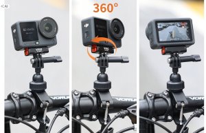 VRIG Uchwyt Adapter Szybkozłaczka 360° Do Dji Osmo Action 6 5 Pro 4 3 Nano 360 / Ac-84s (SB12049) 10
