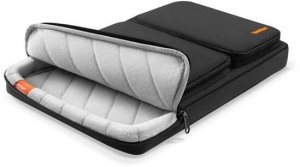 Torba Tomtoc Defender-A42 Premium Aktówka na MacBooka Pro 16 - Czarna (Black) 3