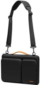 Torba Tomtoc Defender-A42 Premium Aktówka na MacBooka Pro 16 - Czarna (Black) 8