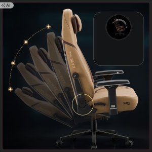 Fotel Diablo Chairs X.Eye Prime Normal Camel Brown 2