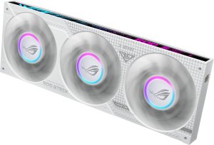 Chłodzenie wodne Asus Procesor chłodnica cieczy all-in-one ROG STRIX SLC IV 360 ARGB LCD WHT 12 cm biały 1 szt. (90RC01S2-B0EAY0) 7