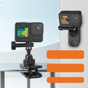 VRIG Uchwyt Mocowanie Klips Do Paska Plecaka Magnes Do Gopro Insta360 Dji Sjcam / Ac-89 / A0292 (SB12050) 4