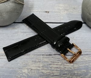 Orient Pasek do zegarka Bambino UDEVNRB 21 mm czarny 3