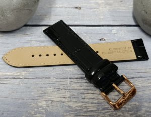 Orient Pasek do zegarka Bambino UDEVNRB 21 mm czarny 4