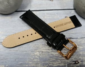 Orient Pasek do zegarka Classic UDEKNRB 21 mm czarny 4