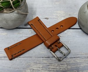 Orient Pasek do zegarka Star UDEWFST 21 mm brązowy 4