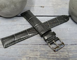 Orient Pasek do zegarka damskiego UDETNSA 17 mm szary 3