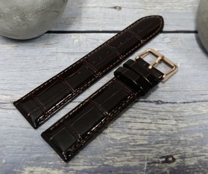 Orient Pasek do zegarka Bambino UDEVNRC 21 mm brązowy 2