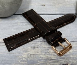 Orient Pasek do zegarka Bambino UDEVNRC 21 mm brązowy 3
