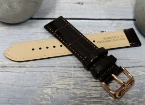 Orient Pasek do zegarka Bambino UDEVNRC 21 mm brązowy 4