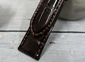 Orient Pasek do zegarka Bambino UDEVNRC 21 mm brązowy 7