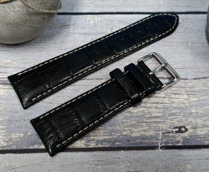 Orient Pasek do zegarka Automatic UDDARSB 25/22 mm czarny 2