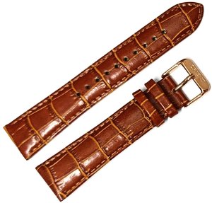 Orient Pasek do zegarka Bambino UL002016P0 21 mm brązowy . 2