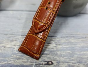 Orient Pasek do zegarka Bambino UL002016P0 21 mm brązowy . 7