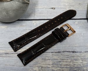 Orient Pasek do zegarka UDFFMRC 17 mm brązowy . 2