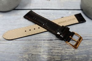 Orient Pasek do zegarka UDFFMRC 17 mm brązowy . 4