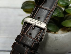 Orient Pasek do zegarka Multi Year Calendar UL00A011J0 22 mm brązowy . 6