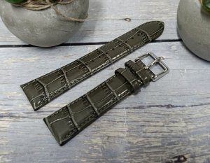 Orient Pasek do zegarka Bambino UL002014J0 21 mm szary . 3