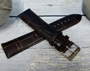 Orient Pasek do zegarka Automatic UDDWHST 22 mm brązowy . 3