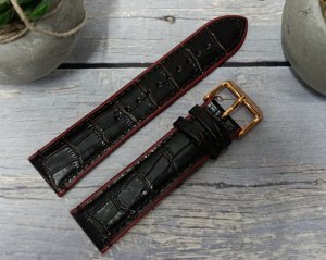 Orient Pasek do zegarka Bambino UDEVHRT 22 mm brązowy 2