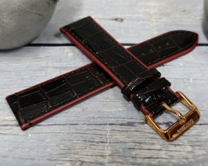 Orient Pasek do zegarka Bambino UDEVHRT 22 mm brązowy 3