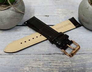 Orient Pasek do zegarka UDEUXRC 22 mm brązowy 5