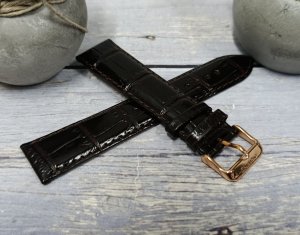Orient Pasek do zegarka UDEUGRC 22 mm brązowy . 3