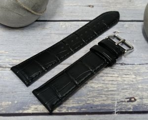Orient Pasek do zegarka Chronograf UL00A012J0 22 mm czarny 3