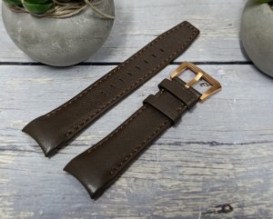 Orient Pasek do zegarka UDEWERC 22 mm brązowy 3