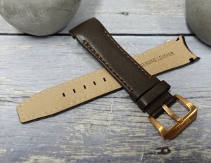 Orient Pasek do zegarka UDEWERC 22 mm brązowy 5