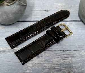 Orient Pasek do zegarka Bambino UDEVNAC 21 mm brązowy . 2