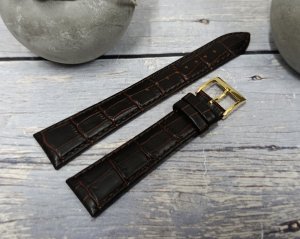 Orient Pasek do zegarka Star UDFEUAT 20 / 16 mm brązowy . 2
