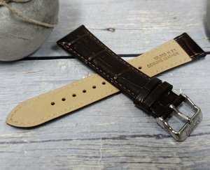 Orient Pasek do zegarka Bambino UL002011J0 21 mm brązowy . 5