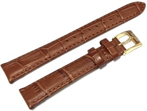 Orient Pasek do zegarka damskiego UL019024K0 17 mm brązowy . 3